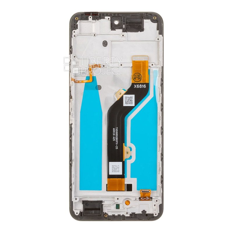 LCD дисплей для Tecno Pova Neo 3 (LH6n) с тачскрином в рамке (черный) OR LCD — фото 3