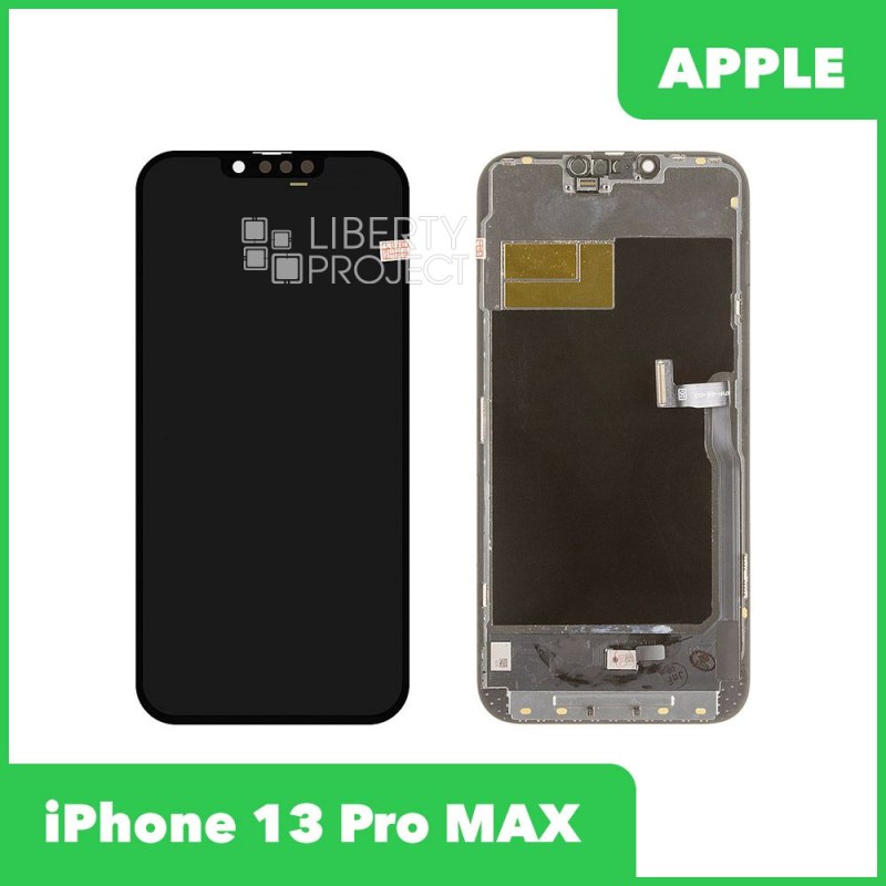 LCD дисплей для Apple iPhone 13 Pro MAX (черный) матрица DD SOFT OLED (привязка без пайки) — фото 2