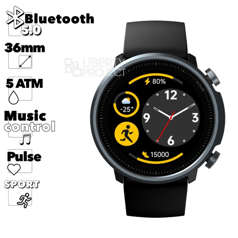 Умные часы Xiaomi Mibro Watch A1 (черные)