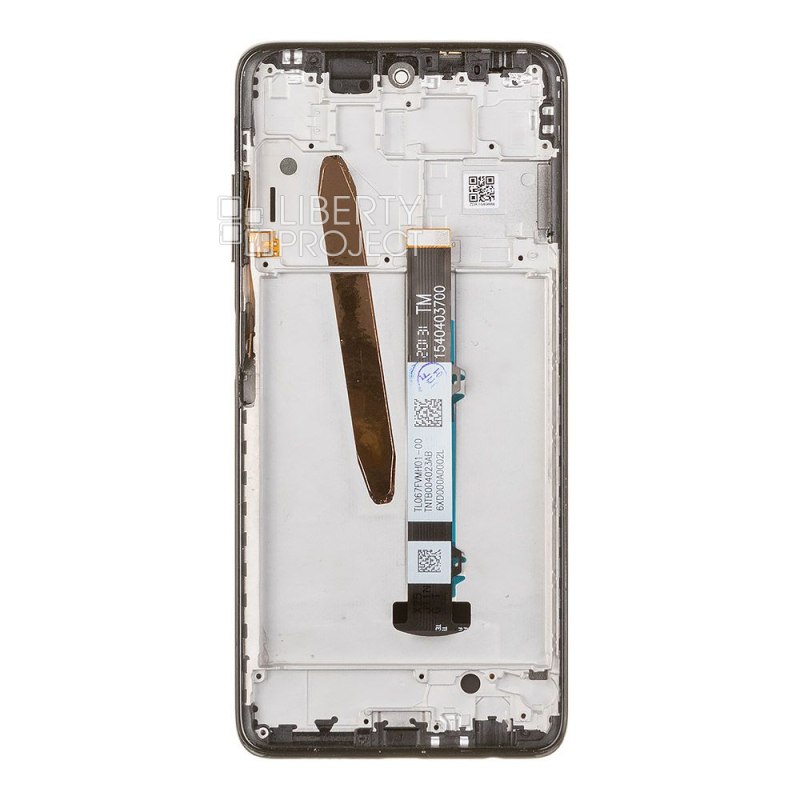 LCD дисплей для Xiaomi POCO X3/POCO X3 NFC (M2007J20CG) с тачскрином в рамке (черный) 100% OR — фото 3