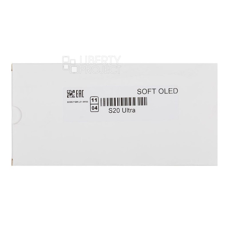 LCD дисплей для Samsung Galaxy S20 Ultra SM-G988 в сборе в рамке CK Soft OLED (черный) — фото 4