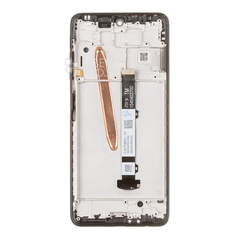 LCD дисплей для Xiaomi POCO X3 NFC/X3 Pro с тачскрином в рамке (черный) OR LCD — фото 3
