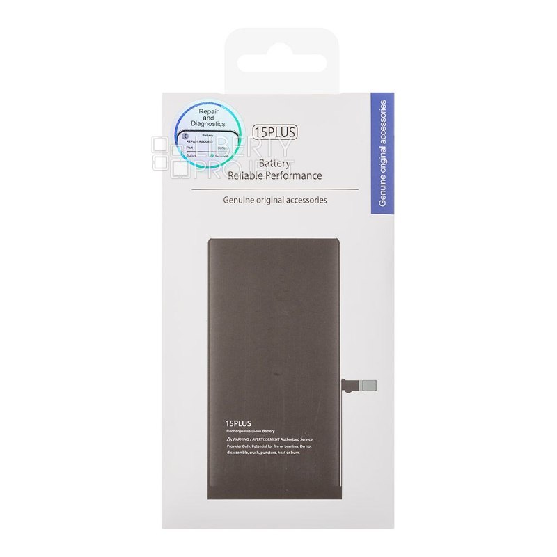 Аккумулятор (АКБ) для iPhone 15 Plus Li 4750 mAh повышенная емкость Ultra Capacity, Статус "Genuine" (Подлинный) — фото 3