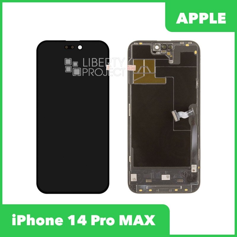 LCD дисплей для Apple iPhone 14 Pro MAX (черный) матрица DD SOFT OLED (привязка без пайки) — фото 2