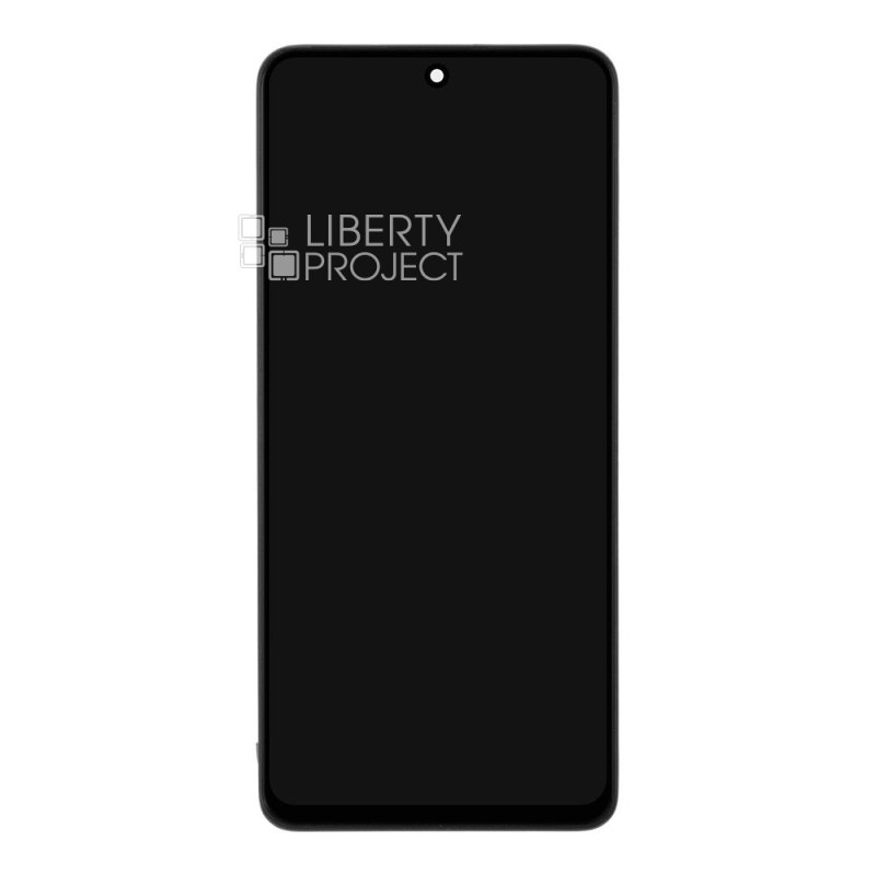 LCD дисплей для Xiaomi Redmi Note 11 Pro 4G/5G/Poco X4 Pro 5G (2022) (2201116TG) в рамке (черный) SP — фото 4