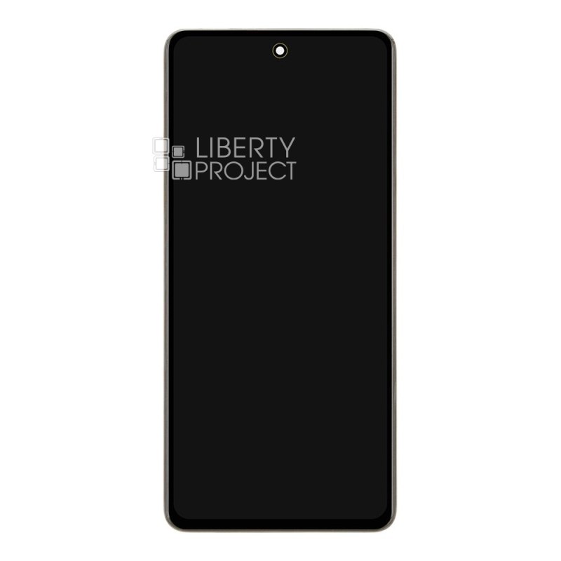LCD дисплей для Samsung Galaxy M54 5G SM-M546 с тачскрином в рамке OLED Full Size (черный) — фото 4