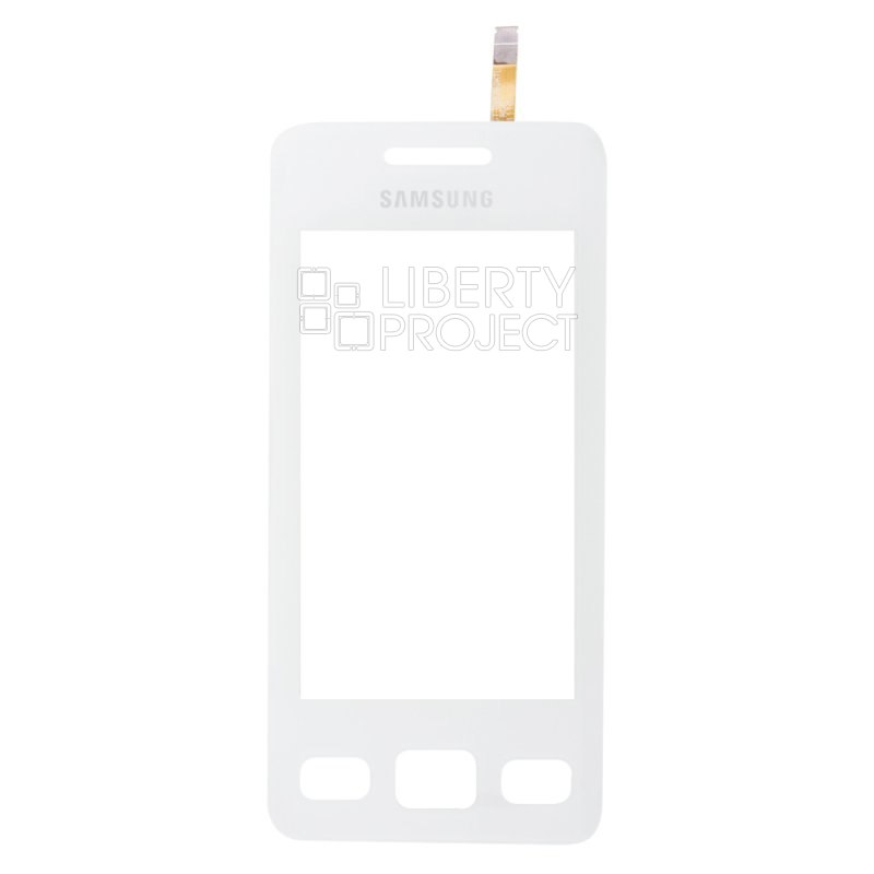 Тачскрин для Samsung Star II GT-S5260 1-я категория (белый)