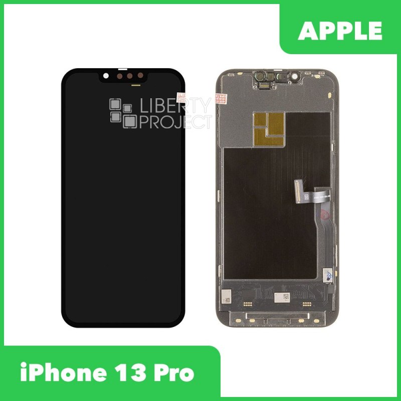 LCD дисплей для Apple iPhone 13 Pro (черный) матрица DD SOFT OLED (привязка без пайки) — фото 2