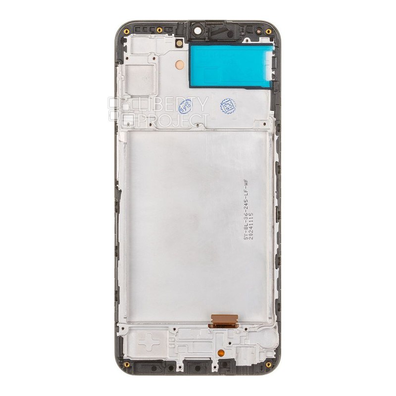 LCD дисплей для Samsung Galaxy A24 SM-A245 с тачскрином в рамке OLED Small Size (черный) — фото 3