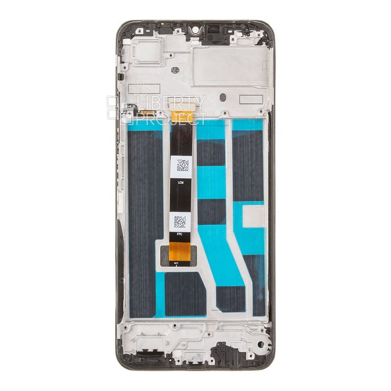 LCD дисплей для Realme Note 50 (RMX3834) с тачскрином в рамке (черный) OR LCD — фото 3