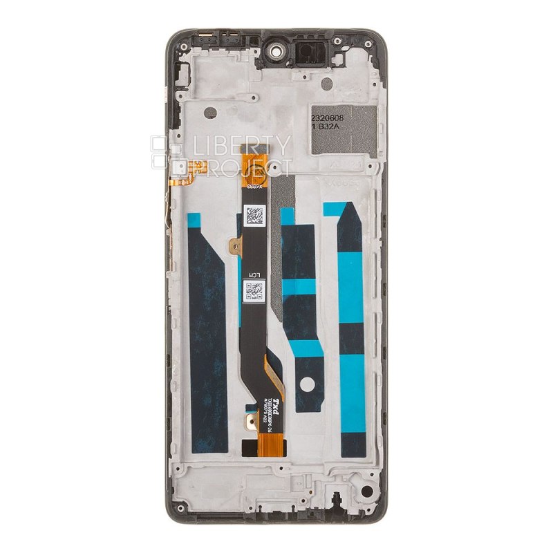 LCD дисплей для Infinix Note 30 4G (X6833B) с тачскрином в рамке (черный) OR LCD — фото 3