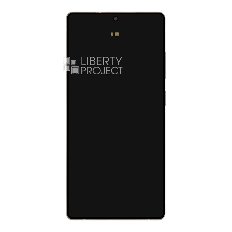 LCD дисплей для Samsung Galaxy S25 Ultra SM-S938B в рамке (золото) 100% OR SP — фото 5