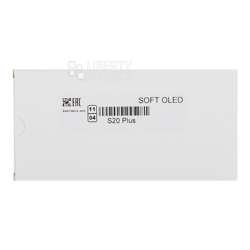 LCD дисплей для Samsung Galaxy S20 Plus SM-G985/G986 в сборе в рамке CK Soft OLED (черный) — фото 4