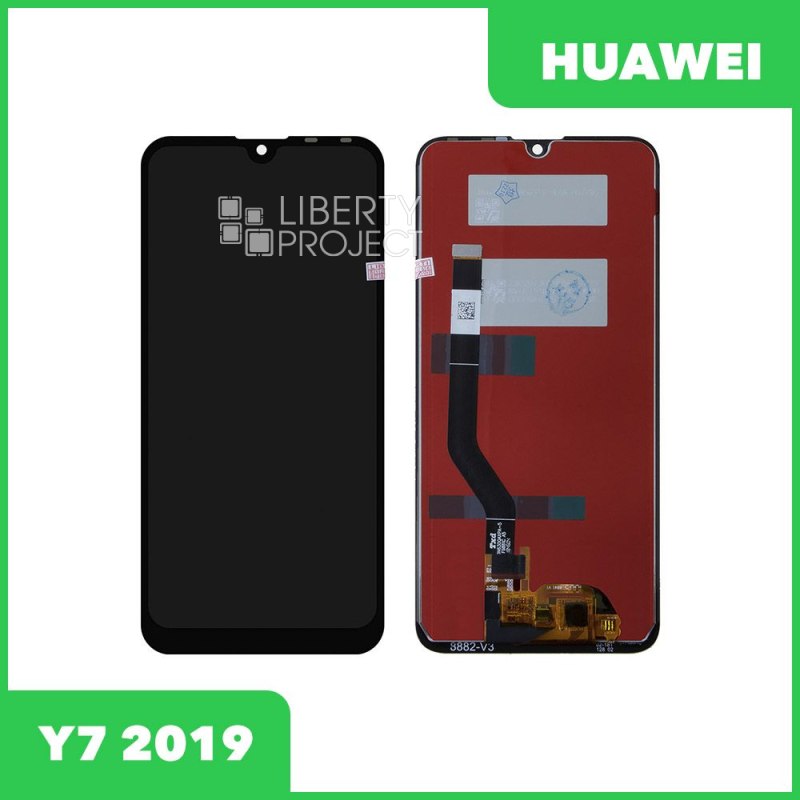 LCD дисплей для Huawei Y7 2019 (DUB-LX1) с тачскрином (черный) 100% оригинал — купить оптом в интернет-магазине Либерти