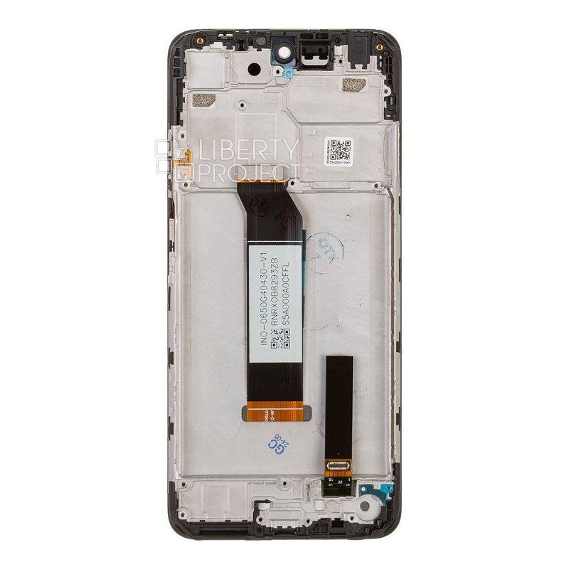 LCD дисплей для Xiaomi Redmi Note 10T/10 5G/POCO M3 Pro 5G с тачскрином в рамке (черный) OR LCD — фото 3