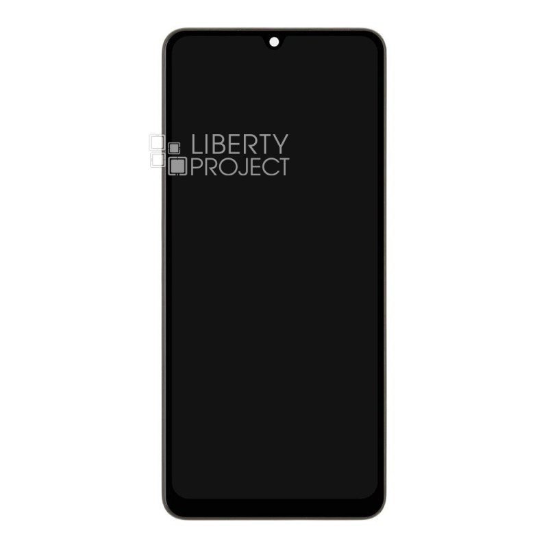 LCD дисплей для Samsung Galaxy A22 SM-A225 в сборе в рамке Incell (черный) — фото 4