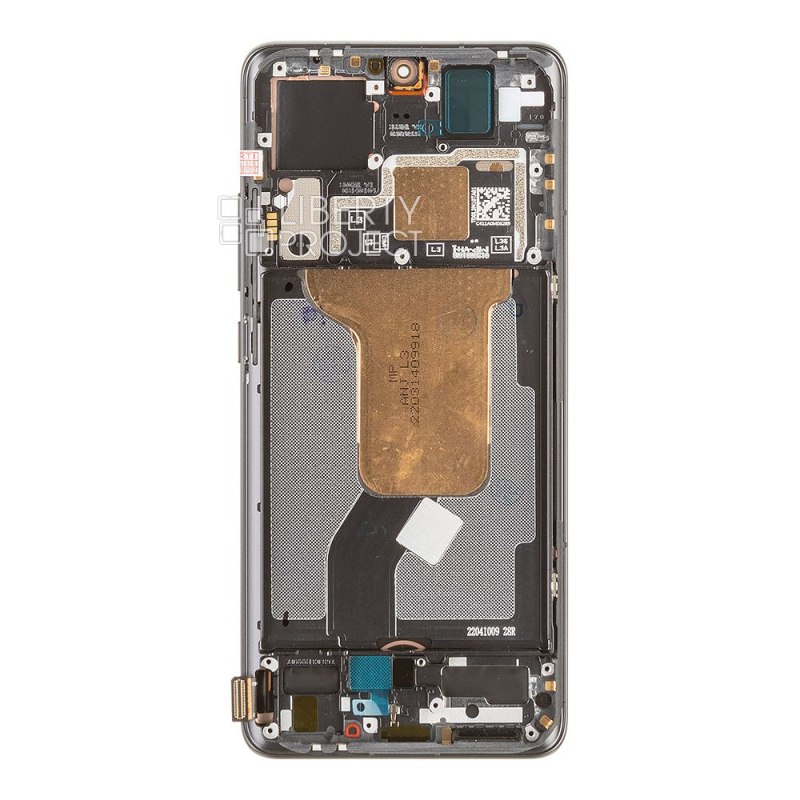 LCD дисплей для Xiaomi 12X/12S/12 (5G) (2022) в рамке (черный) 100% OR — фото 3