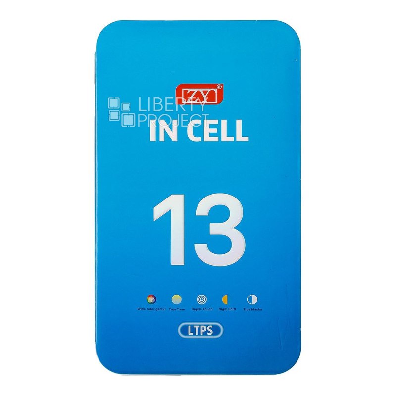 LCD дисплей для Apple iPhone 13 (черный) с тачскрином, оригинальная матрица In-Cell — фото 3