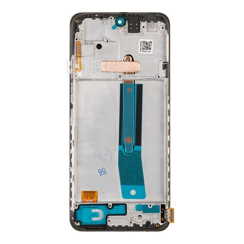 LCD дисплей для Xiaomi Redmi Note 11S 4G/POCO M4 Pro 4G с тачскрином в рамке OLED (черный) OR — фото 3