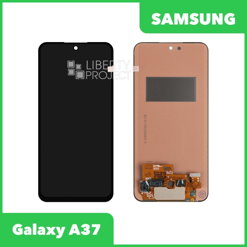LCD дисплей для Samsung Galaxy A37 SM-A376E incell (черный) — фото 2