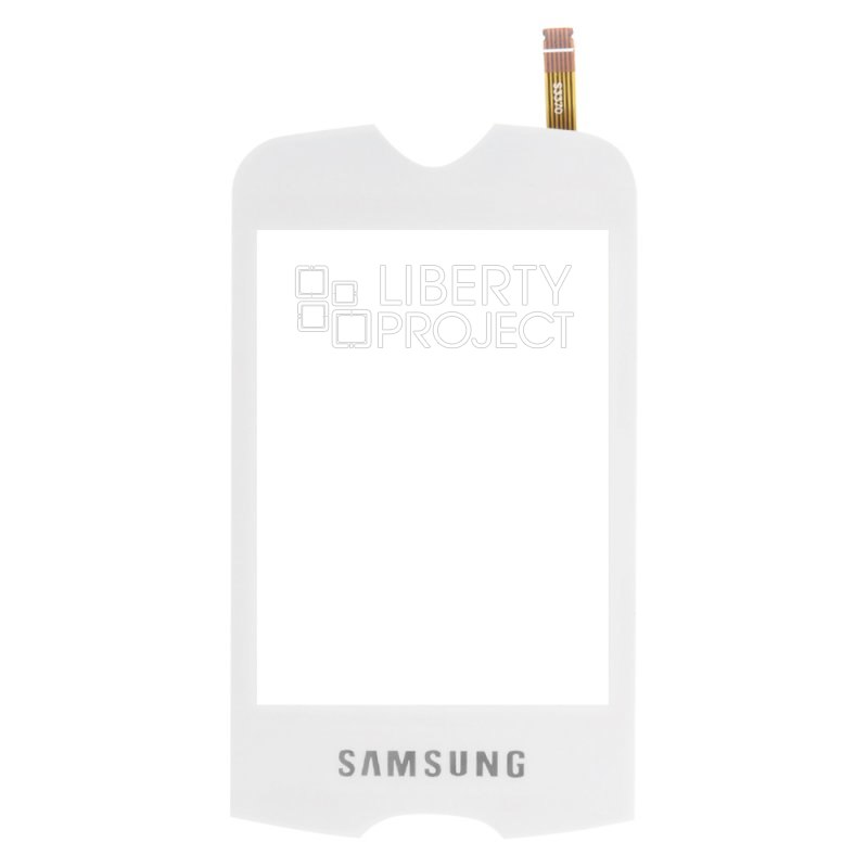 Тачскрин для Samsung S3370 1-я категория (белый)