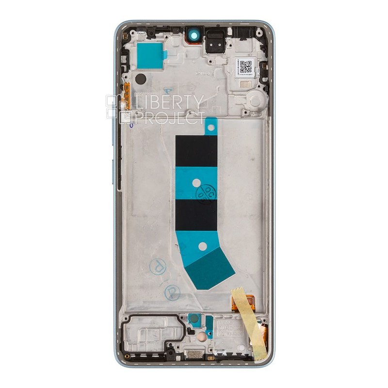 LCD дисплей для Xiaomi Redmi Note 13 4G (23129RAA4G) с тачскрином в рамке (синий) 100% OR SP — фото 3