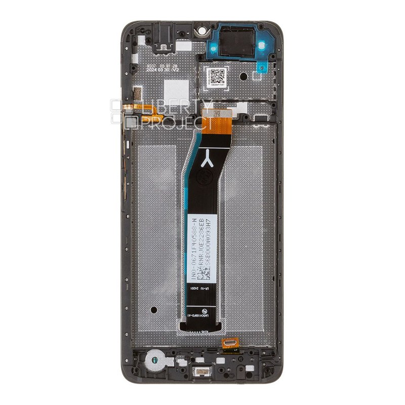 LCD дисплей для Xiaomi Redmi A3/A3x/Poco C61 с тачскрином в рамке (черный) OR LCD — фото 3