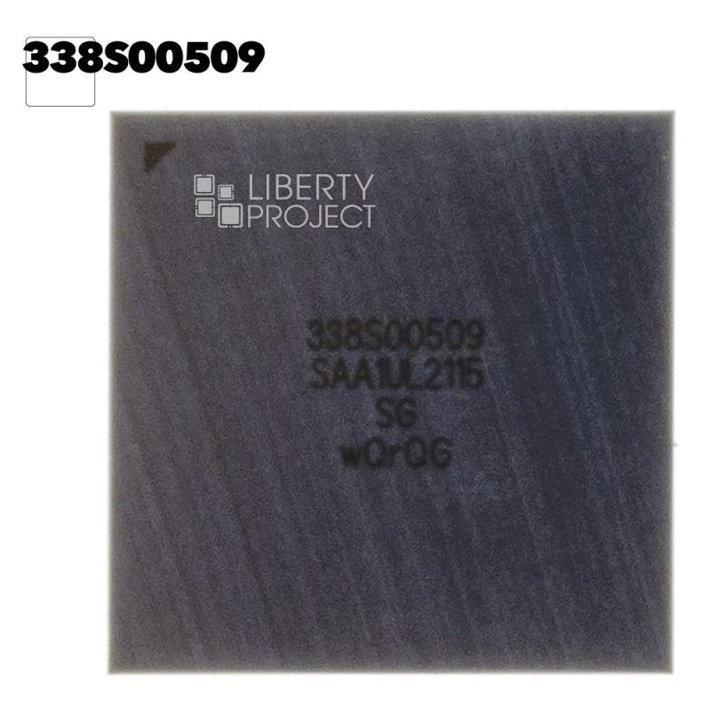 Микросхема iPhone 338S00509 (Аудио-контроллер для iPhone 11/11 Pro/11 Pro Max/12/12 mini/12 Pro) — фото 2