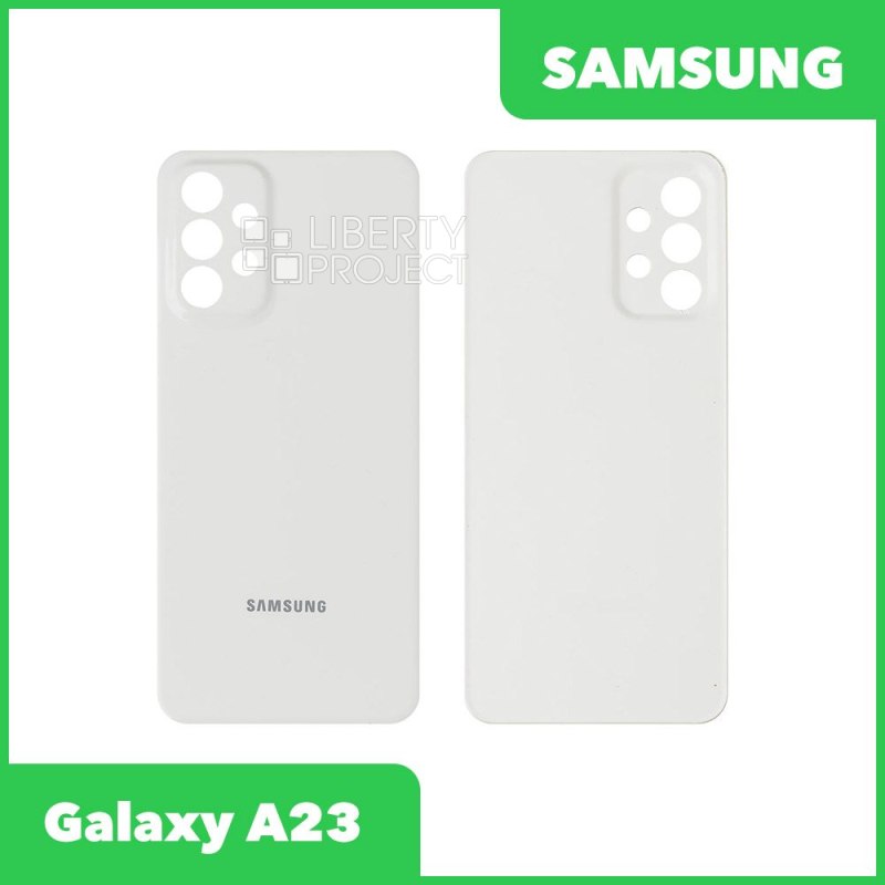 Задняя крышка для Samsung Galaxy A23 SM-A236 (белый)