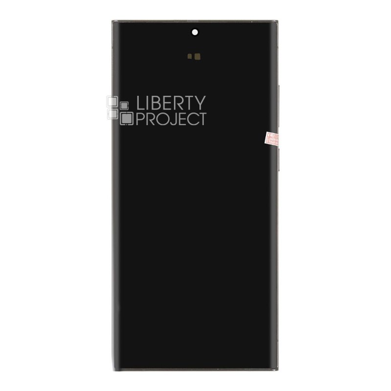 LCD дисплей для Samsung Galaxy S23 Ultra SM-S918 в сборе в рамке CK Soft OLED 6.81 (черный) — фото 5