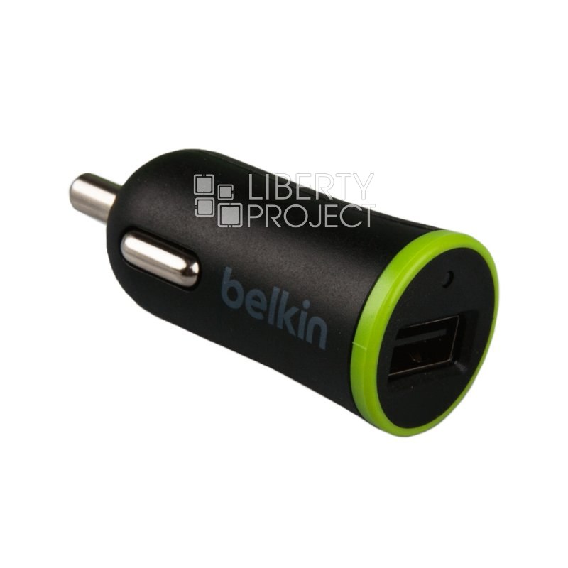 АЗУ &quot;Belkin&quot; 2,1A USB выходом + USB кабель Micro USB (F8J090bt04-BLK) (черный/коробка)