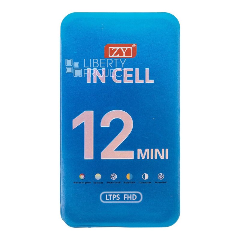 LCD дисплей для Apple iPhone 12 mini (черный) матрица ZY In-Cell LTPS FHD — фото 4