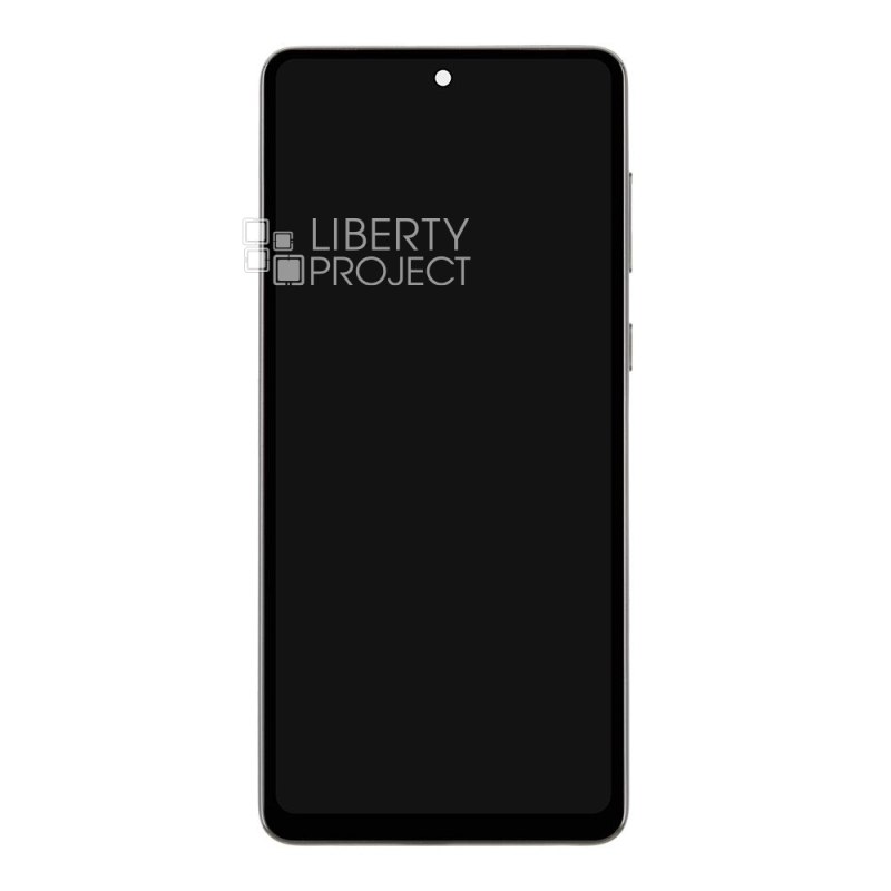 LCD дисплей для Samsung Galaxy A73 SM-A736 в сборе в рамке incell (черный) — фото 4