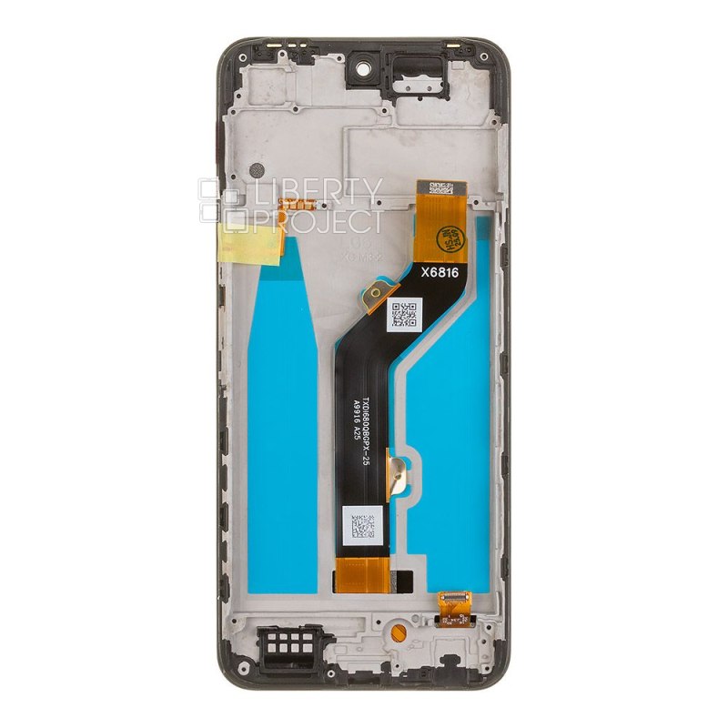 LCD дисплей для Tecno Pova Neo 2 (LG6n) с тачскрином в рамке (черный) OR LCD — фото 3