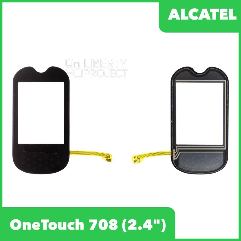 Тачскрин для Alcatel OneTouch 708 (черный)