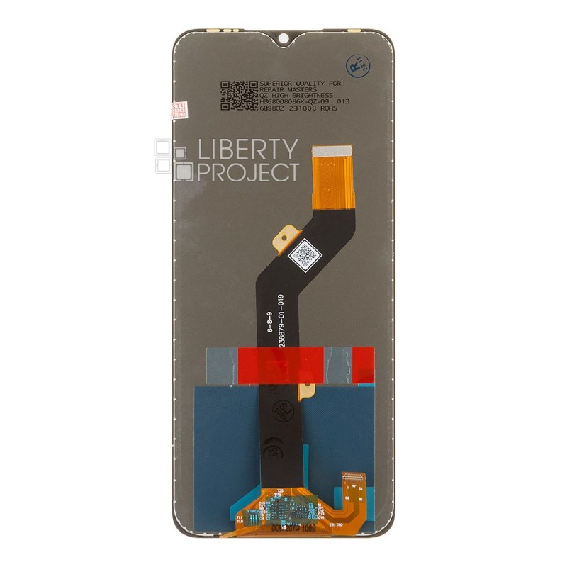 LCD дисплей для Infinix Hot 10S с тачскрином (черный) OR LCD — фото 3