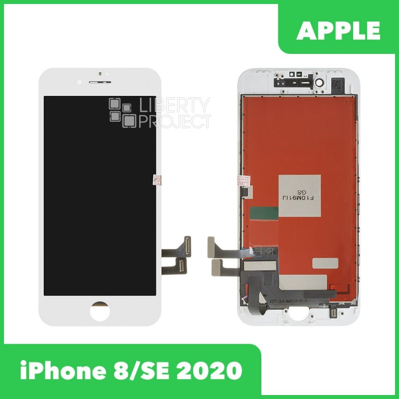LCD дисплей для Apple iPhone 8/SE 2020/SE 2022 с тачскрином, оригинальная матрица In-Cell (белый) — купить оптом в интернет-магазине Либерти