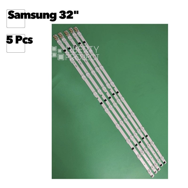 Светодиодная подсветка для телевизоров Samsung UE32F5000AK/UE32F4000 D2GE 320SC0-R3 (комплект 5 шт.) — купить оптом в интернет-магазине Либерти