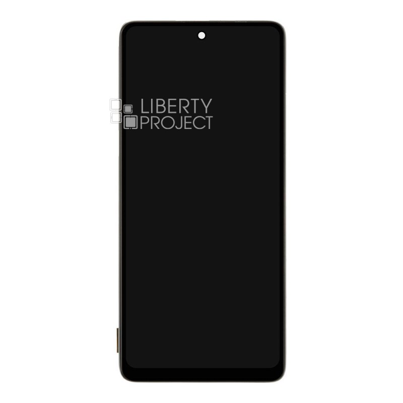 LCD дисплей для Samsung Galaxy A71 SM-A715 в сборе в рамке incell (черный) — фото 4