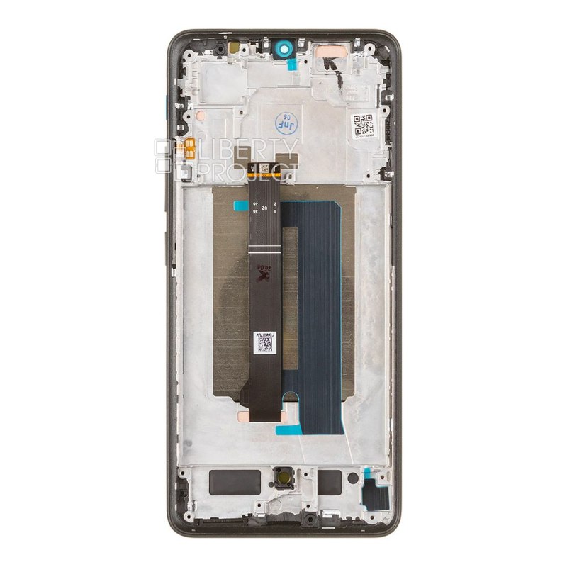 LCD дисплей для Xiaomi Poco X6 Pro 5G с тачскрином в рамке OLED (черный) — фото 3