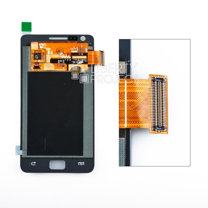 LCD дисплей для Samsung Galaxy S II GT-I9100/I9100G с тачскрином (белый)