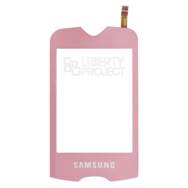 Тачскрин для Samsung S3370 (розовый)