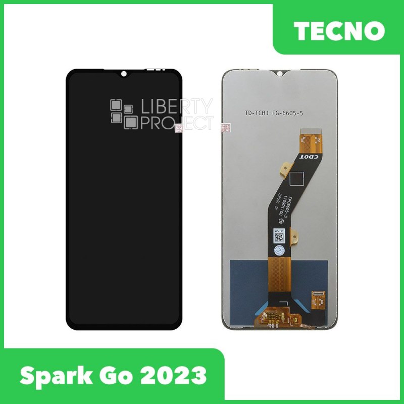 _!LCD дисплей для Infinix Smart 7/Tecno Spark 10/10C/Spark Go 2023 с тачскрином (черный) — купить оптом в интернет-магазине Либерти