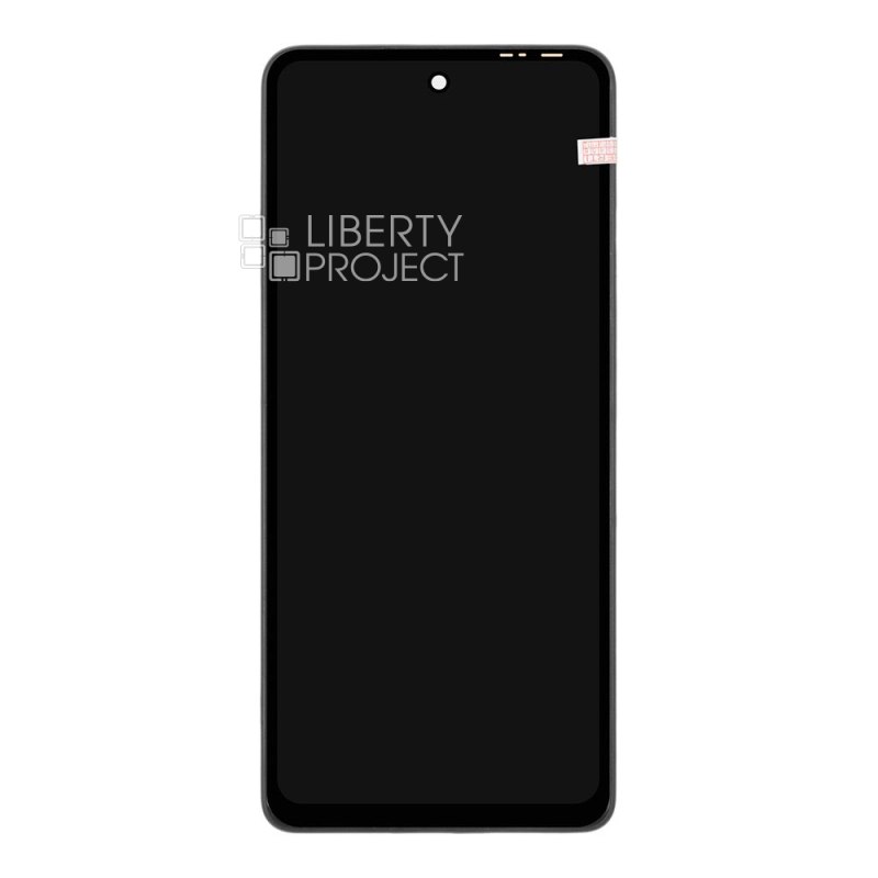 LCD дисплей для Infinix Note 30 4G (X6833B) с тачскрином в рамке (черный) OR LCD — фото 4