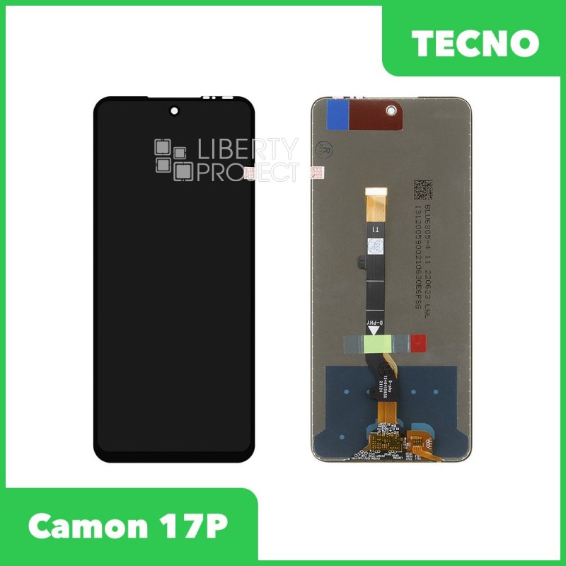 LCD дисплей для Tecno Camon 17P (CG7n) с тачскрином (черный) OR LCD — фото 2