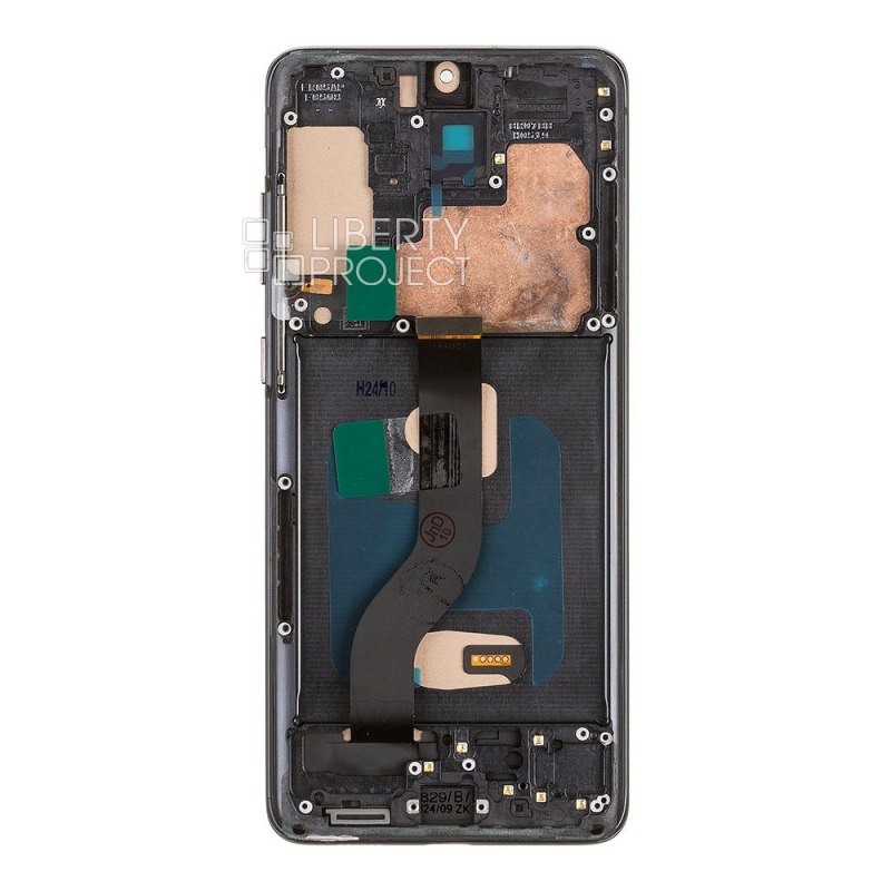 LCD дисплей для Samsung Galaxy S20 Plus G986 в сборе в рамке incell (черный) — фото 3