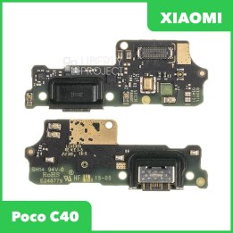 Шлейф/FLC Xiaomi Poco C40 на системный разъём/микрофон, ориг