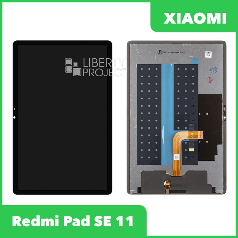 LCD дисплей для Xiaomi Redmi Pad SE 11" (23073RPBFG) в сборе с тачскрином (черный)OR 100% — фото 2