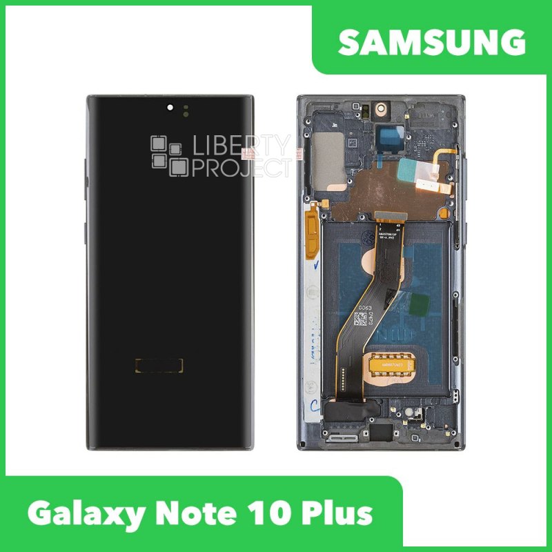 LCD дисплей для Samsung Galaxy Note 10 Plus SM-N975 в сборе в рамке CK Soft OLED (черный) — фото 2