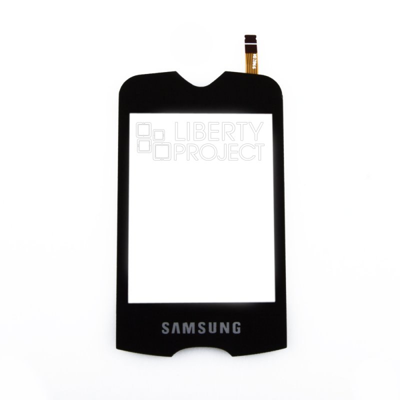 Тачскрин для Samsung S3370 1-я категория (черный)